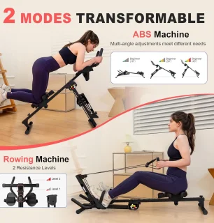 Roeitoestel 3-in-1