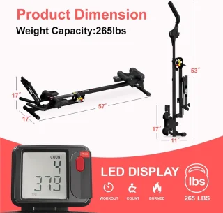 Roeitoestel 3-in-1