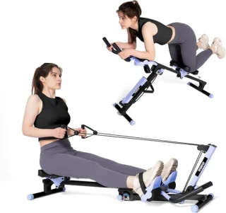 Roeitoestel buiktrainer fitnessapparaat