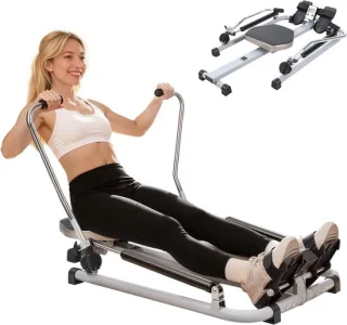 Roeitrainer - Fitnessapparaat - Zwart