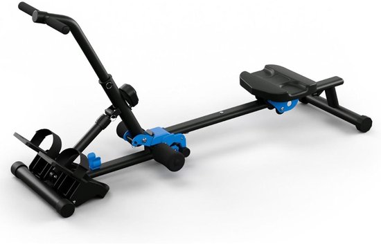 Roeitrainer Hometrainer Roeimachine Zwart Blauw review