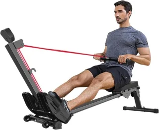 Roeitrainer Hometrainer Roeimachine Zwart