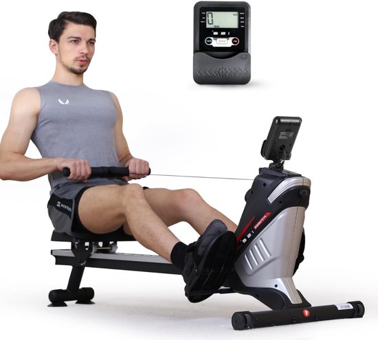 Roeitrainer Inklapbaar Magnetisch met LCD Monitor review