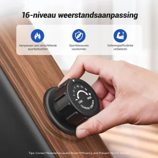 Roeitrainer Inklapbaar Zwart Hometrainer