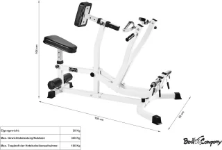 Rugtrainer Roeimachine