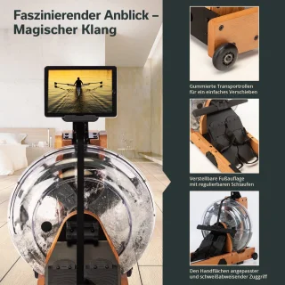 Skandika Lykke Water Roeimachine Set inclusief Mat