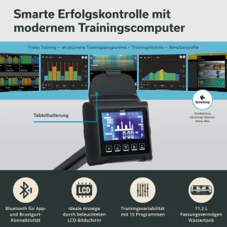 Skandika Nemo III Hybrid Roeiapparaat