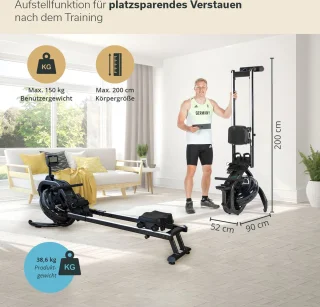 Skandika Nemo IV Roeitrainer Set
