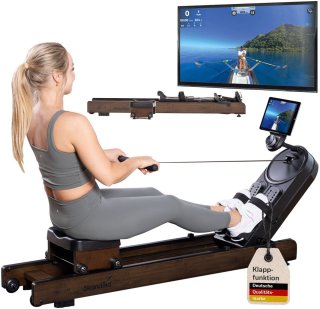 De Skandika Rovek Roeimachine (hout) - donkerbruin in één oogopslag