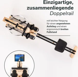 Skandika Styrke Premium Alpenden Houten Waterroeier