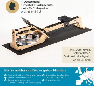 Skandika Styrke Premium Alpenden Houten Waterroeier