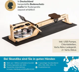 Skandika Styrke Premium Alpenden Houten Waterroeier