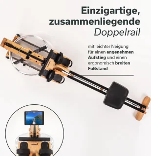 Skandika Styrke Premium Kersenhout Roeitrainer