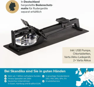 Skandika Styrke Premium Waterroeier Roeitrainer