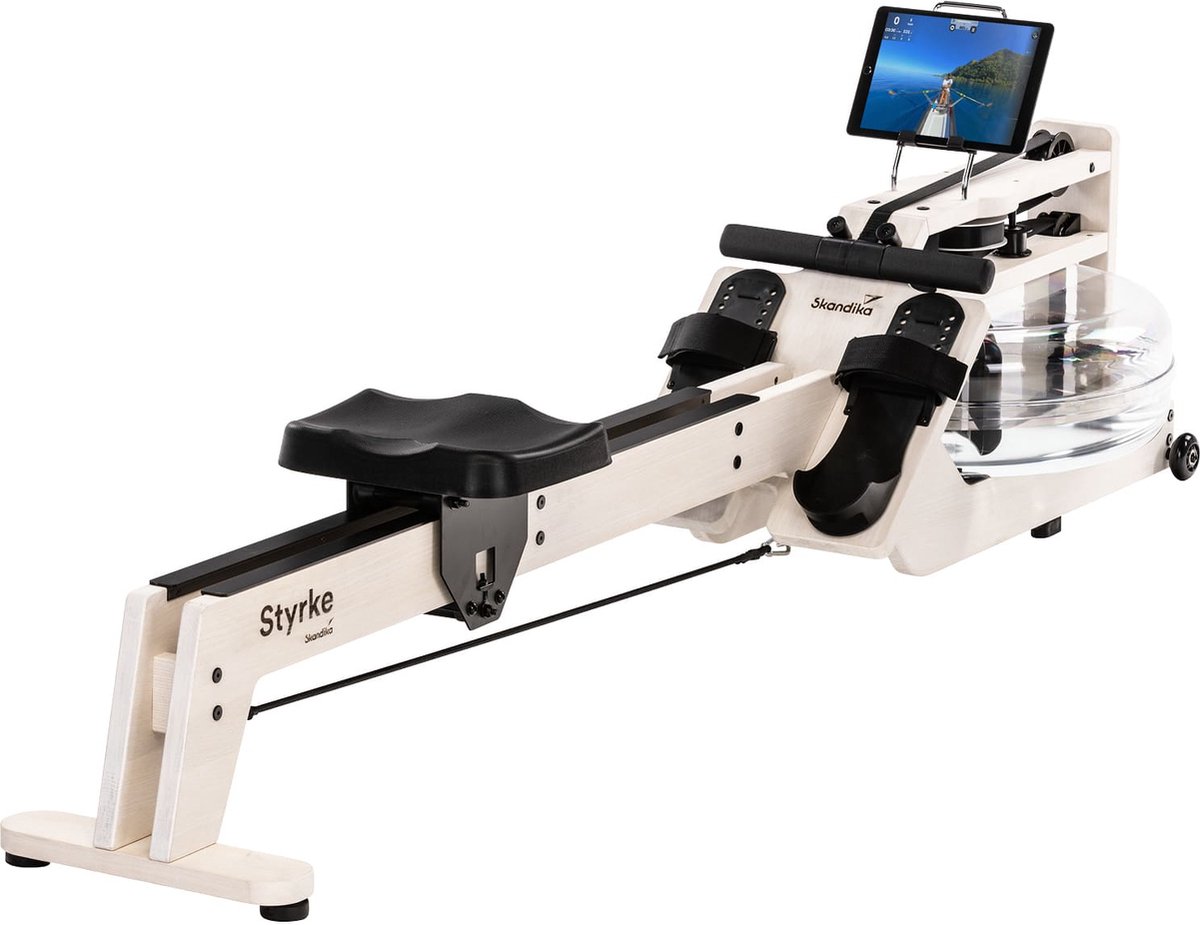 De Skandika Styrke Premium Waterroeier Roeitrainer in één oogopslag
