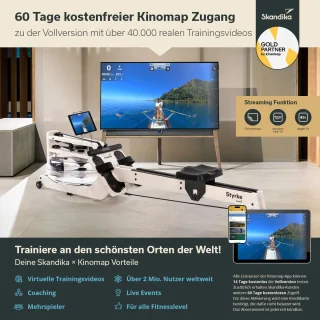 Skandika Styrke Premium Waterroeier Roeitrainer