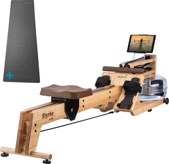 Skandika Styrke II — authentiek roeien thuis met hoogwaardige houten afwerking