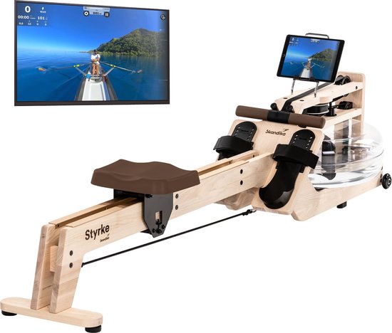 Skandika Styrke Roeitrainer Waterroeier Hout review