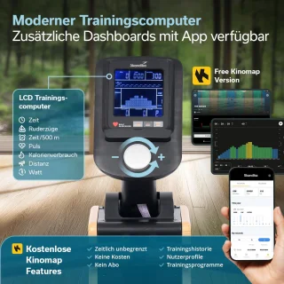 Wat vinden we goed aan de Skandika Treliv P6 Roeimachine