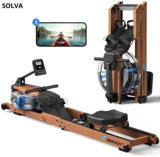 SOLVA Roeitrainer Hout/Zwart review