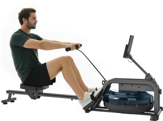 SPORTNOW Roeimachine Staal Zwart review