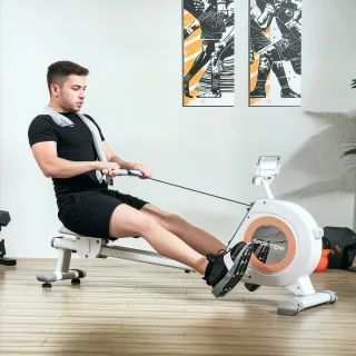 SPORTNOW Roeimachine Wit