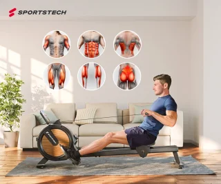 Sportstech PROwer roeitrainer