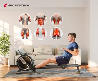Sportstech PROwer roeitrainer