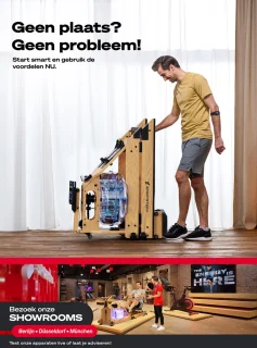 Sportstech WRX1000 Roeitrainer Echt Hout
