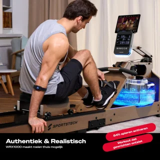 Sportstech WRX1000 Roeitrainer