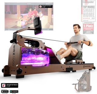 Sportstech WRX1000 – stijlvolle waterroeier met lichtshow