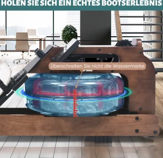 Sweiko Opvouwbare Waterweerstand Roeimachine