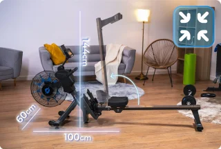 THUNDER FLY Roeitrainer Opklapbaar Met LCD-scherm