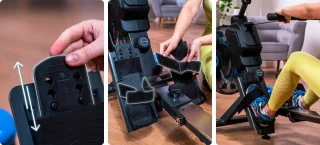 THUNDER FLY Roeitrainer Opklapbaar Met LCD-scherm