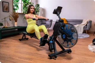 THUNDER FLY Roeitrainer Opklapbaar Met LCD-scherm