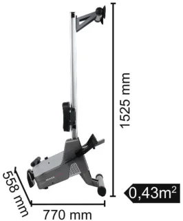 Toorx Fitness ROWER-ACTIVE Roeitrainer Grijs