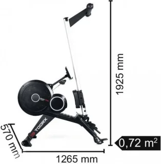 Toorx RWX-700 Roeitrainer Zwart
