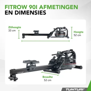 Tunturi Fitrow 90I Roeitrainer