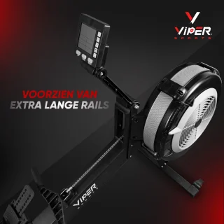 Viper Sports ViperRow Roeitrainer Zwart/Zilver