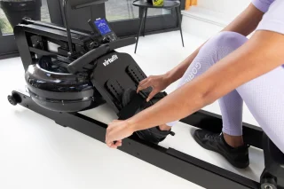 VirtuFit Elite Roeitrainer Waterweerstand Black Edition