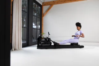 VirtuFit Elite Roeitrainer Waterweerstand Black Edition