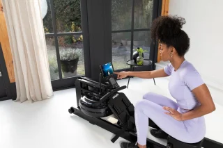 VirtuFit Elite Roeitrainer Waterweerstand Black Edition