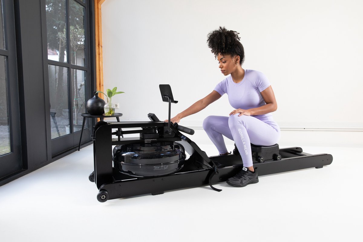 VirtuFit Elite Roeitrainer Waterweerstand Black Edition