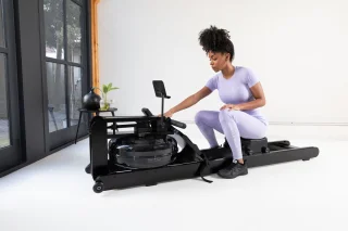 VirtuFit Elite Roeitrainer Waterweerstand Black Edition