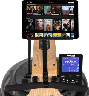 VirtuFit Elite Water Resistance Houten Roeitrainer Oak Bruin