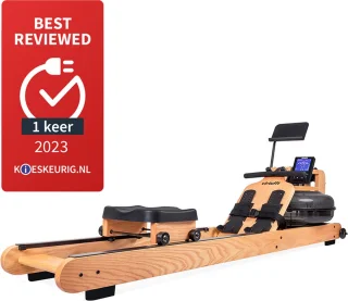 VirtuFit Elite Water Resistance Houten Roeitrainer Oak Bruin