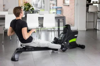 VirtuFit Ergometer Roeitrainer Inklapbaar Zwart
