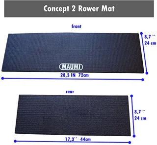 Vloermat Roeitoestel - voor WaterRower en Ergometer