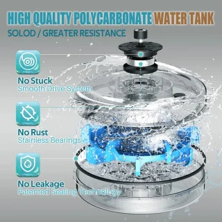 Water Magnetische Roeimachine Massief Hout Blauw