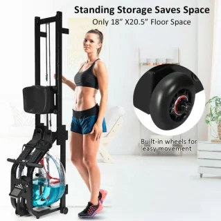 Realistisch roeien thuis: water roeimachine voor intensieve full-body workouts